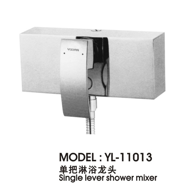 Single lever shower mixer