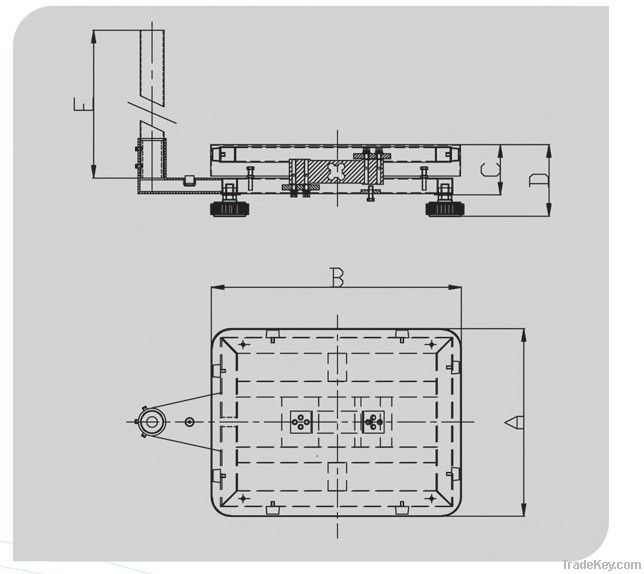 weighing scale 400x500mm