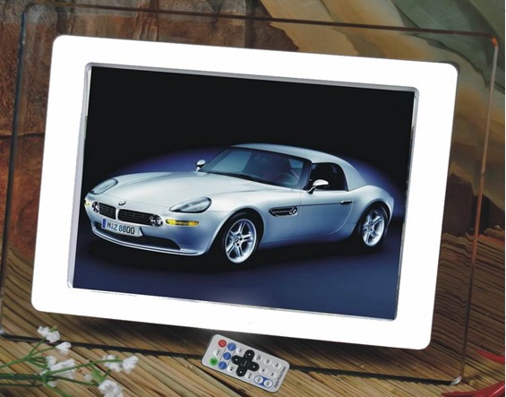 10.2" LCD screen multi-function (800*600) inserted card: SD/MMC/MD/XD