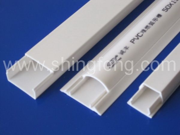 PVC cable trunking