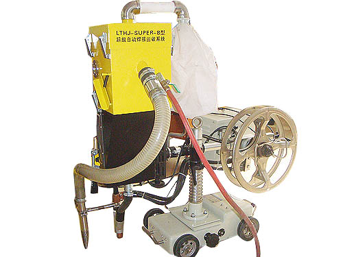 welding tractor flux recovery machine (air powered)