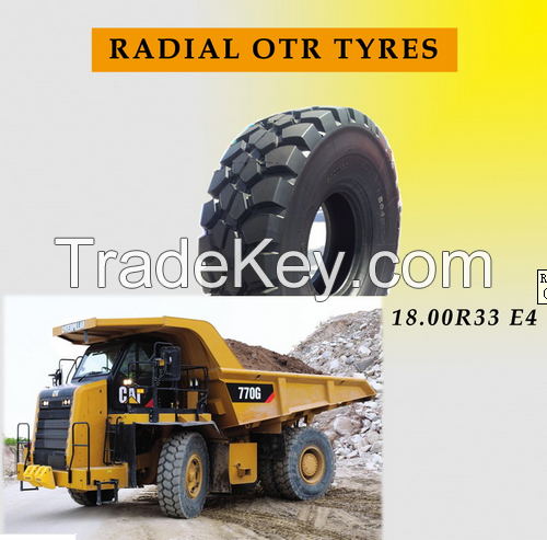 Big dump truck Tyre 21.00R35, 24.00R35, 18.00R33