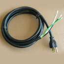 Power Cords with Standard Pigtail (Straight Plug)