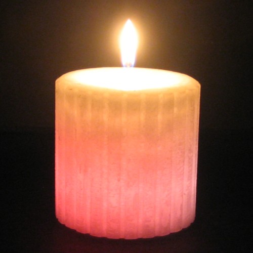 Pillar Pinion Color Changing Candle