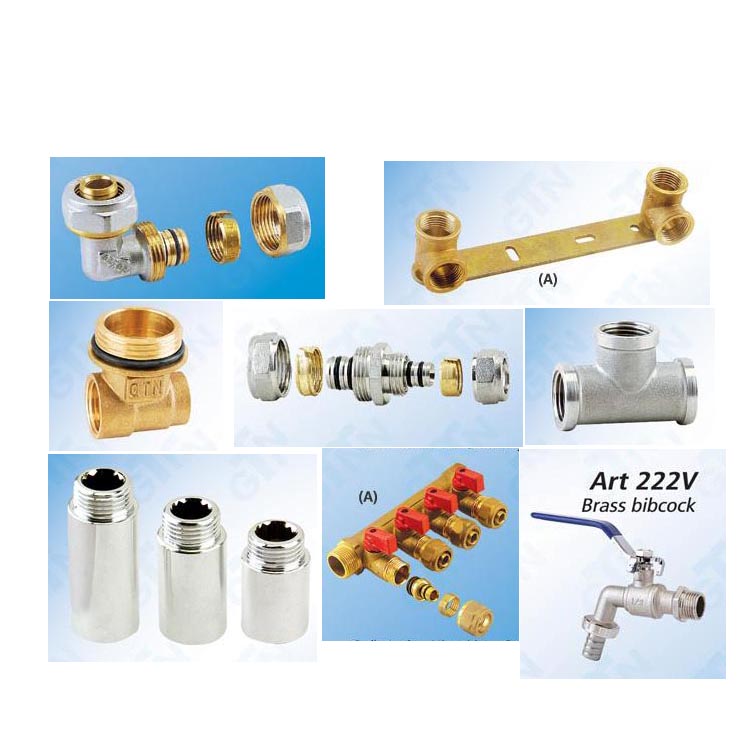 brass fitting, brass valves, pex-al-pex pipe