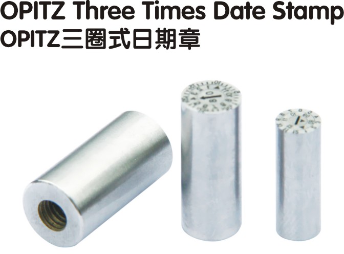 three times date stamp