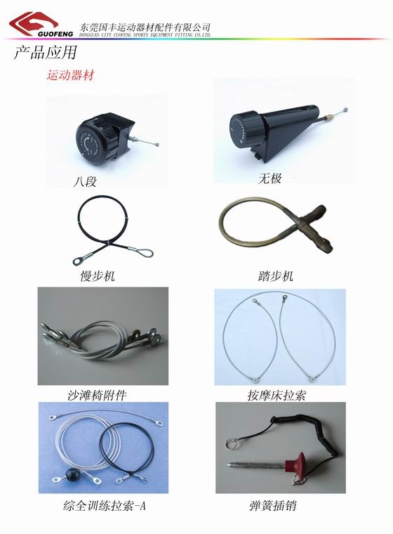 sports, fittness&medical equipment wire rope