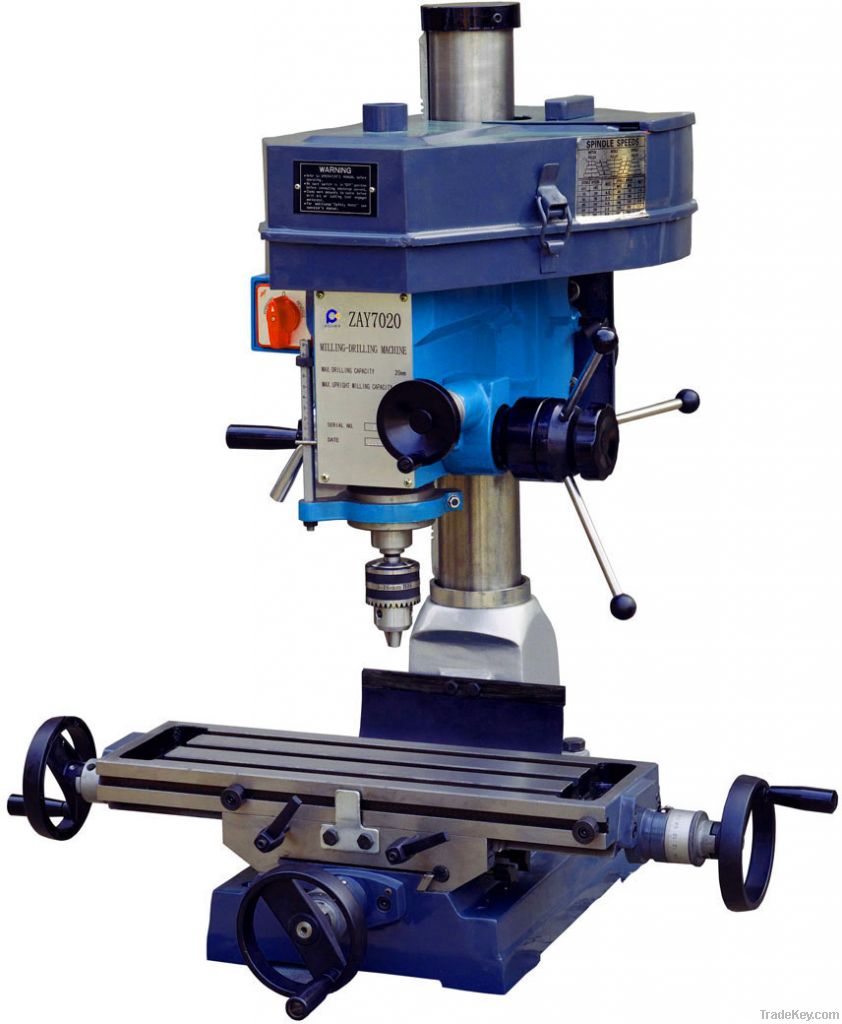 Belt-driven&Round Column Drilling and Milling Machine