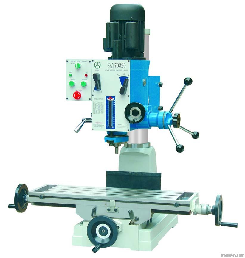 Gear Transmission Round Spindle Drilling&Milling Machine