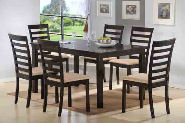 Rubberwood Dining Set