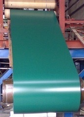 Resin Coated Steel Sheet in Green Color