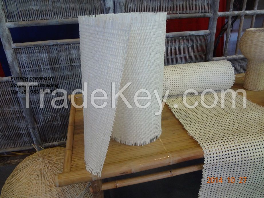 Close Rattan cane webbing