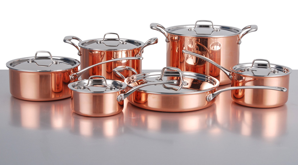 Copper Cookware Set