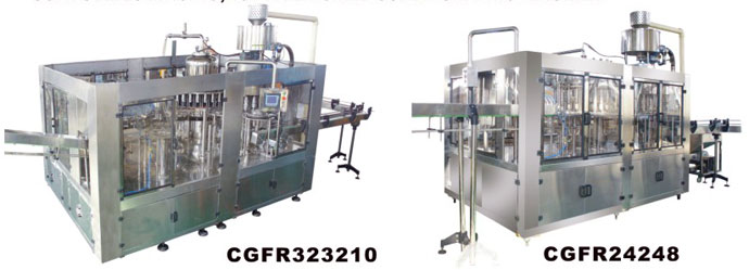 CGFR Series Rinsingï¼Hot Filling and Screw Capping Machine