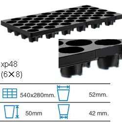 plastic nursery tray