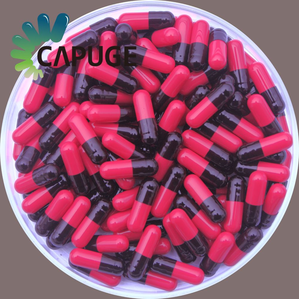 Hard Gelatin Capsules 99.7% Filling Rate /size 0, 1, 2, 3, 4# in various Colors Halal capsules in China