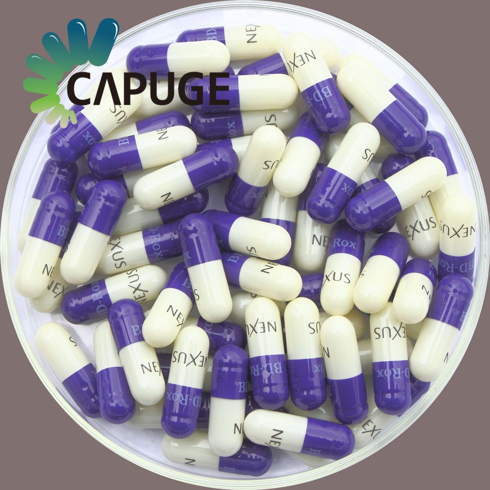 Hard Gelatin Capsules 99.7% Filling Rate /size 0, 1, 2, 3, 4# in various Colors Halal capsules in China