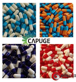 Halal Empty Capsules 99.7% Filling Rate / Capsules in various Colors, from China