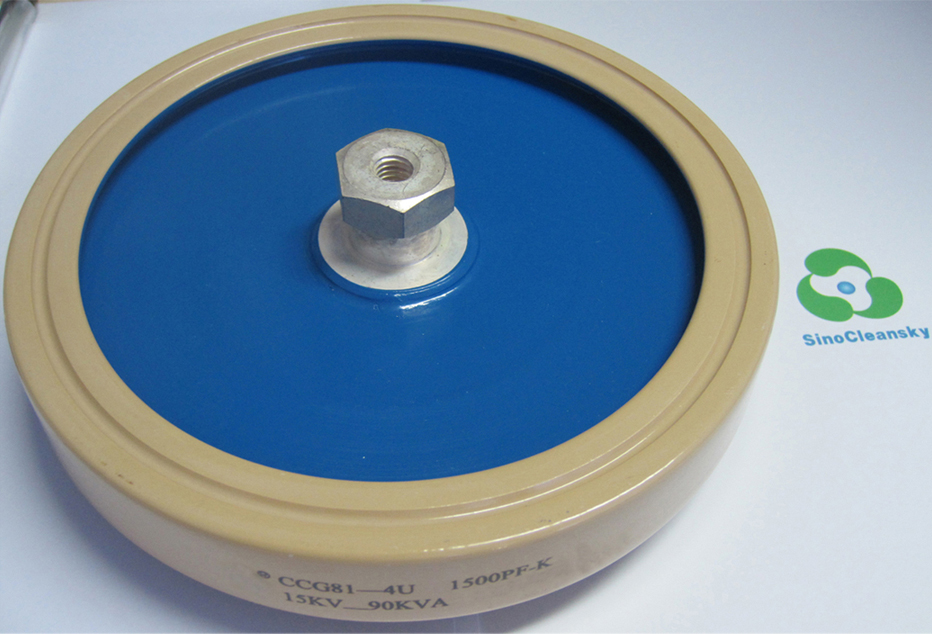 Plate shape ceramic capacitor CCG81-4-1500