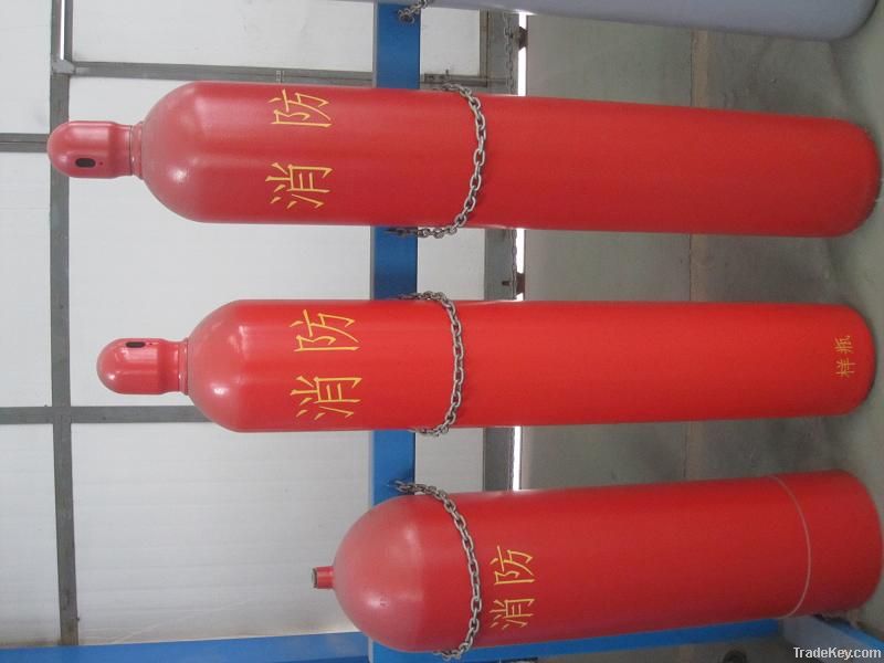 Fire-fighting cylinder