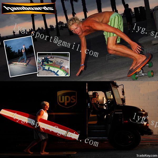 Hamboard, skateboard, longboard, penny skateboard, downhill skateboard