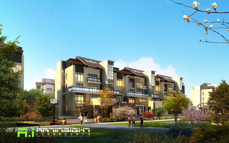 3D architectural rendering, 3D animation, multimedia