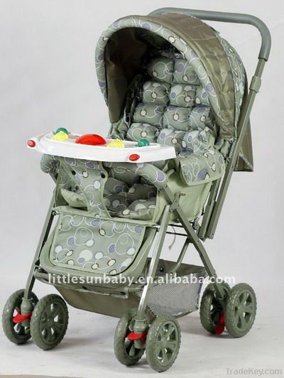 baby stroller with musical tray 2009