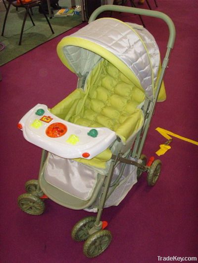baby stroller with musical tray 2009