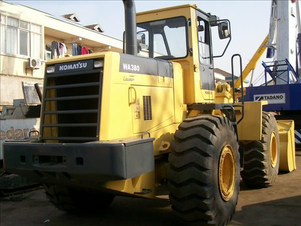 used machine used komatsu wa380 wheel loader used wheel loader