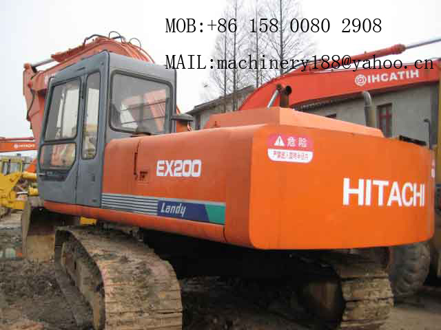 Used Hitachi Excavator EX200-1, EX200-2, EX200-3, EX200-5