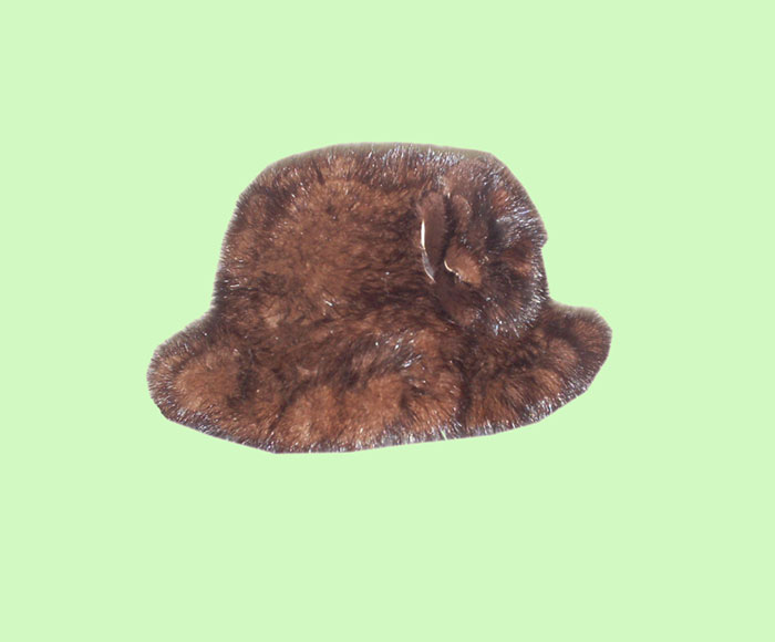 mink fur hat