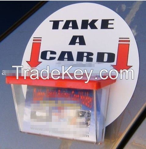 Car Window Business Card Holder, Vehicle Card Pockets, Outdoor Business Card Holder For Vehicles