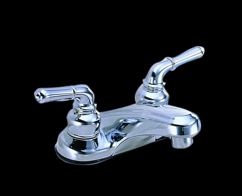 two handle lavatory faucet