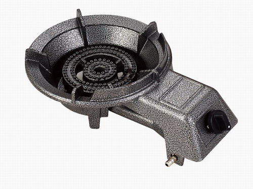 Cast iron burner head