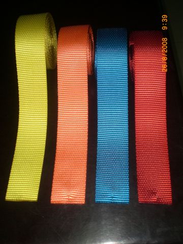 polyester webbing