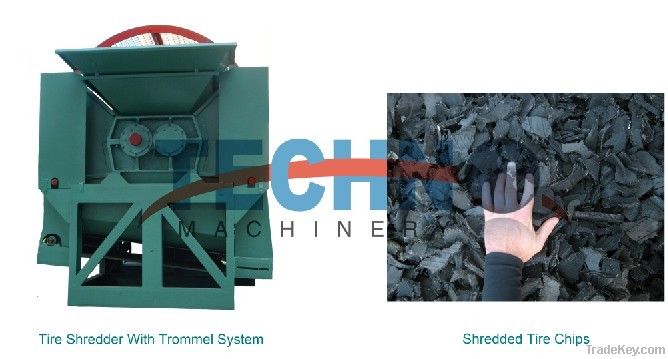 Tire recycling system