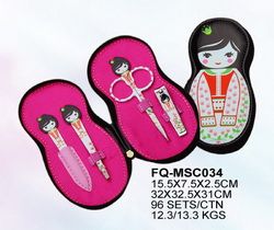 Hot-sale  4pcs Japanese Doll Manicure Set
