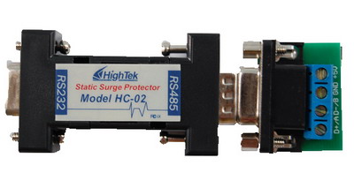 RS-232 to RS-485 bi-directional interface converter