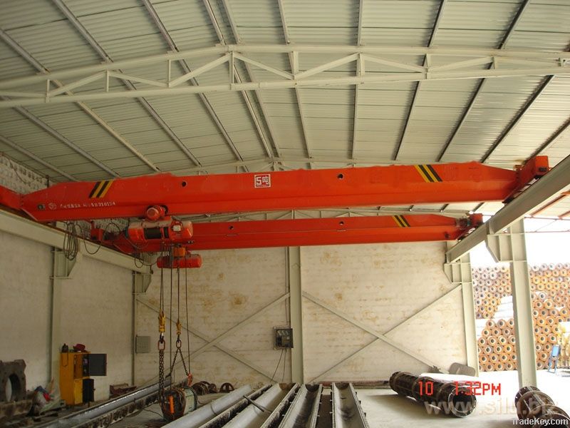 Electric hoist single girder overhead travelling crane