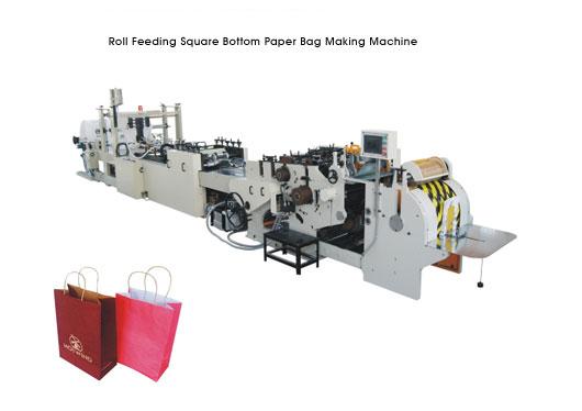Automatic Paper bag forming machine