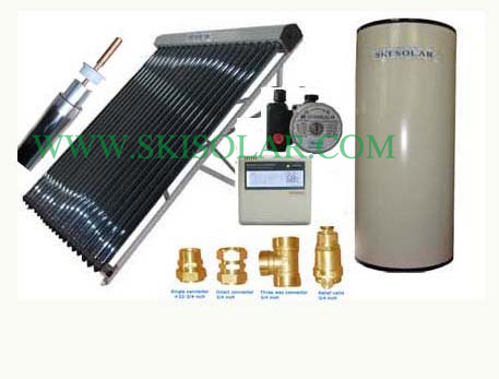 Solar heating system: Split Pressurized Solar Heating System (SKI-SA)