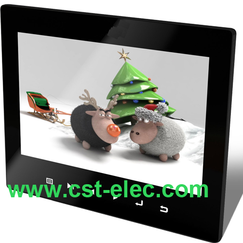 12.1 inch digital photo frame with touch button
