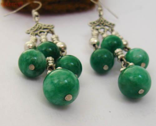 Pretty tibet silver turquoise earring