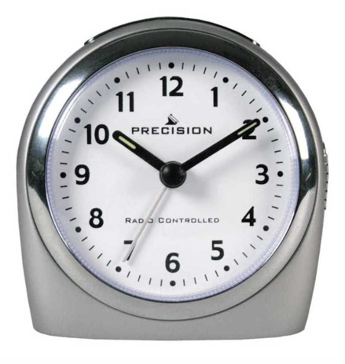 Analog arch RC alarm clock