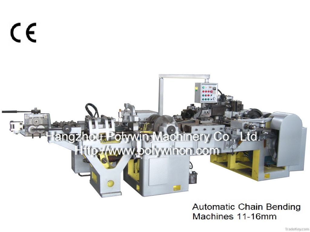 Snow chain producing machine