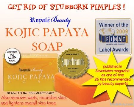 Royale Kojic Papaya soap