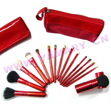 17pcs Pro. cosmetic brush set
