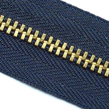 metal zipper