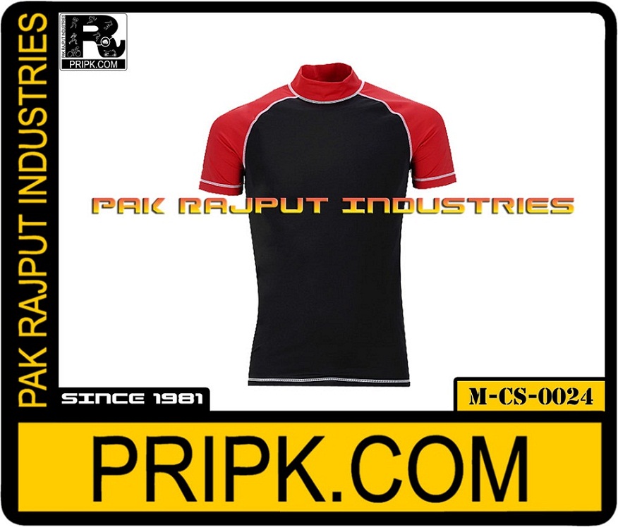 Short Sleeve Compression Shirt (raglan sleeves) with buyers logo