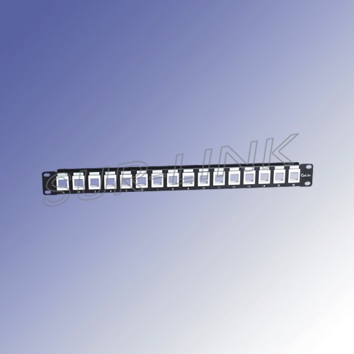 16 port blank patch panel